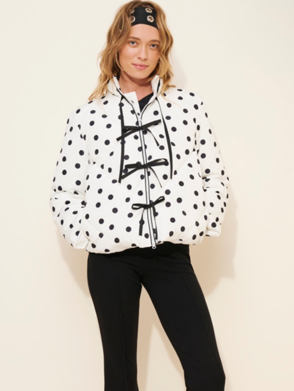 Polka dot jacket